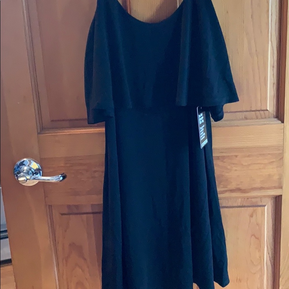 NWT black mini dress